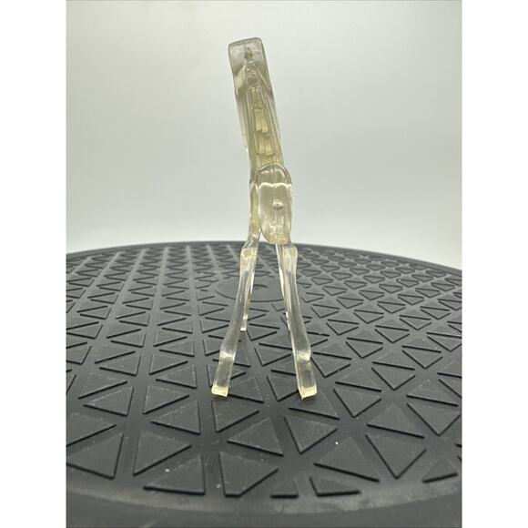 Vintage Clear Lucite Mini Horse Figurine. Curio Cabinet Display - Picture 4 of 7